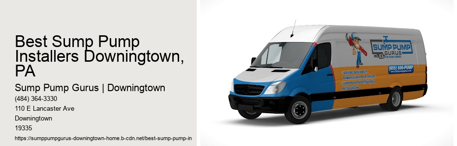 Best Sump Pump Installers Downingtown, PA